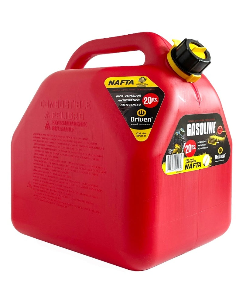 Robinet Pour Bidon 20L DIN 60 - Plastique Rouge, Pour Transvasement Facile Et Sécurisé