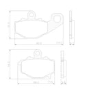 PASTILLAS DE FRENO FRAS-LE FMPD00943