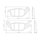 PASTILLAS DE FRENO FRAS-LE FMPD00946