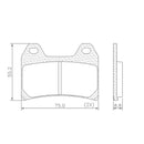 PASTILLAS DE FRENO FRAS-LE FMPD01003