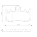 PASTILLAS DE FRENO FRAS-LE FMPD00952