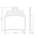 PASTILLAS DE FRENO FRAS-LE FMPD00988