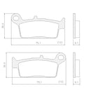 PASTILLAS DE FRENO FRAS-LE FMPD00864