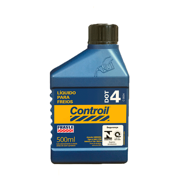 LIQUIDO PARA FRENOS DOT4 (CAJA 24X500ML) - CONTROIL