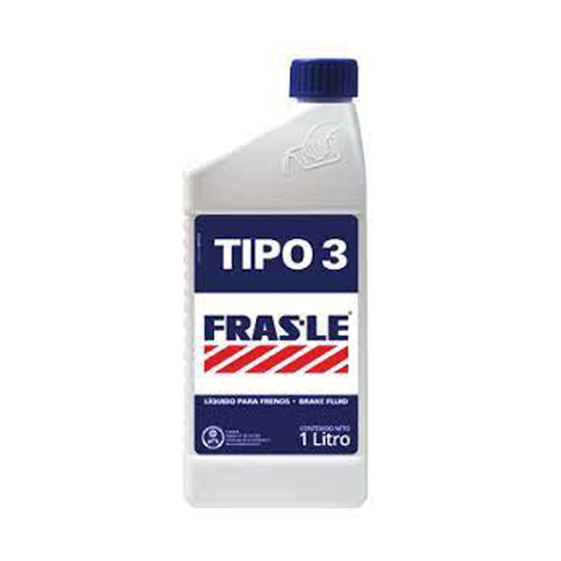 LIQUIDO PARA FRENOS DOT3 (CAJA 12 X 1L) - FRAS-LE