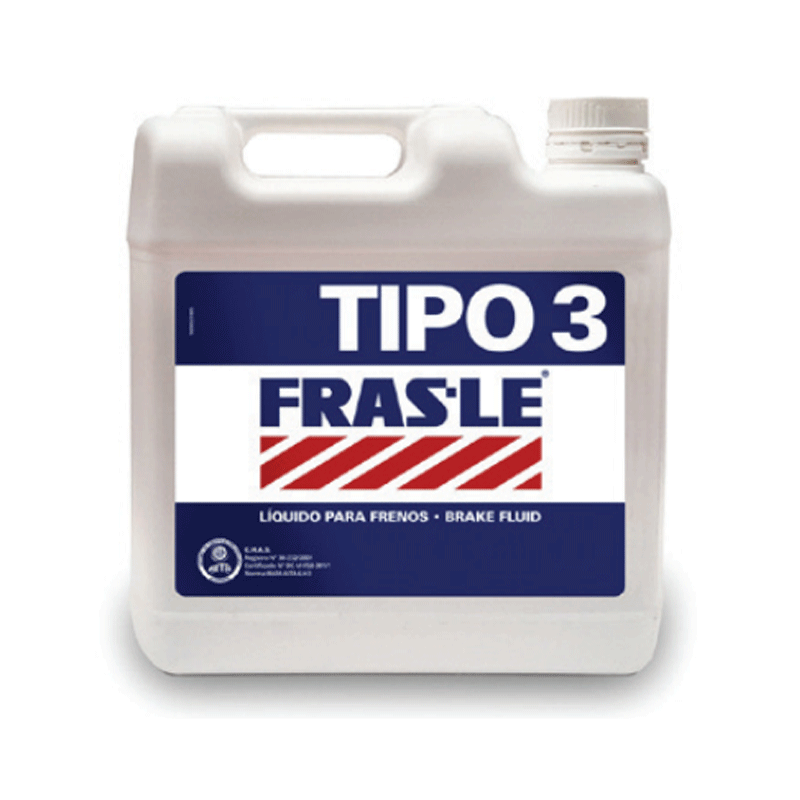 LIQUIDO PARA FRENOS DOT3 (CAJA 3 X 5L) - FRAS-LE