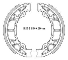 ZAPATAS DE FRENO FRAS-LE FMSH00807 - LH/807-CP