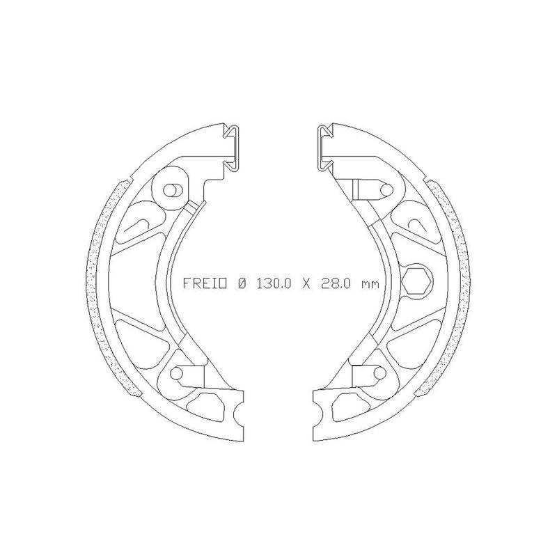 ZAPATAS DE FRENO FRAS-LE FMSH00830