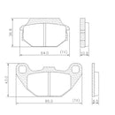 PASTILLAS DE FRENO FRAS-LE FMPD00930