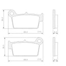 PASTILLAS DE FRENO FRAS-LE FMPD00910