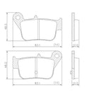 PASTILLAS DE FRENO FRAS-LE FMPD01010