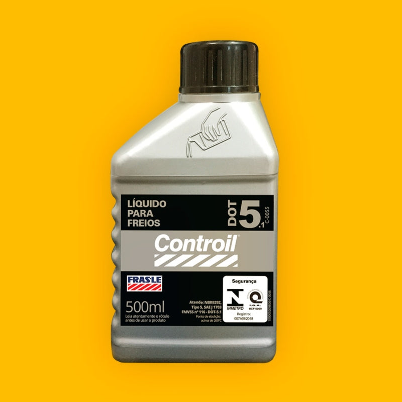 LIQUIDO PARA FRENOS DOT5 (CAJA 24X500ML) - CONTROIL