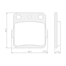 PASTILLAS DE FRENO FRAS-LE FMPD00911