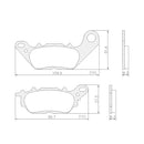 PASTILLAS DE FRENO FRAS-LE FMPD00898