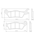 PASTILLAS DE FRENO FRAS-LE FMPD00994