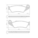 PASTILLAS DE FRENO FRAS-LE FMPD00860