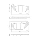 PASTILLAS DE FRENO FRAS-LE FMPD00953