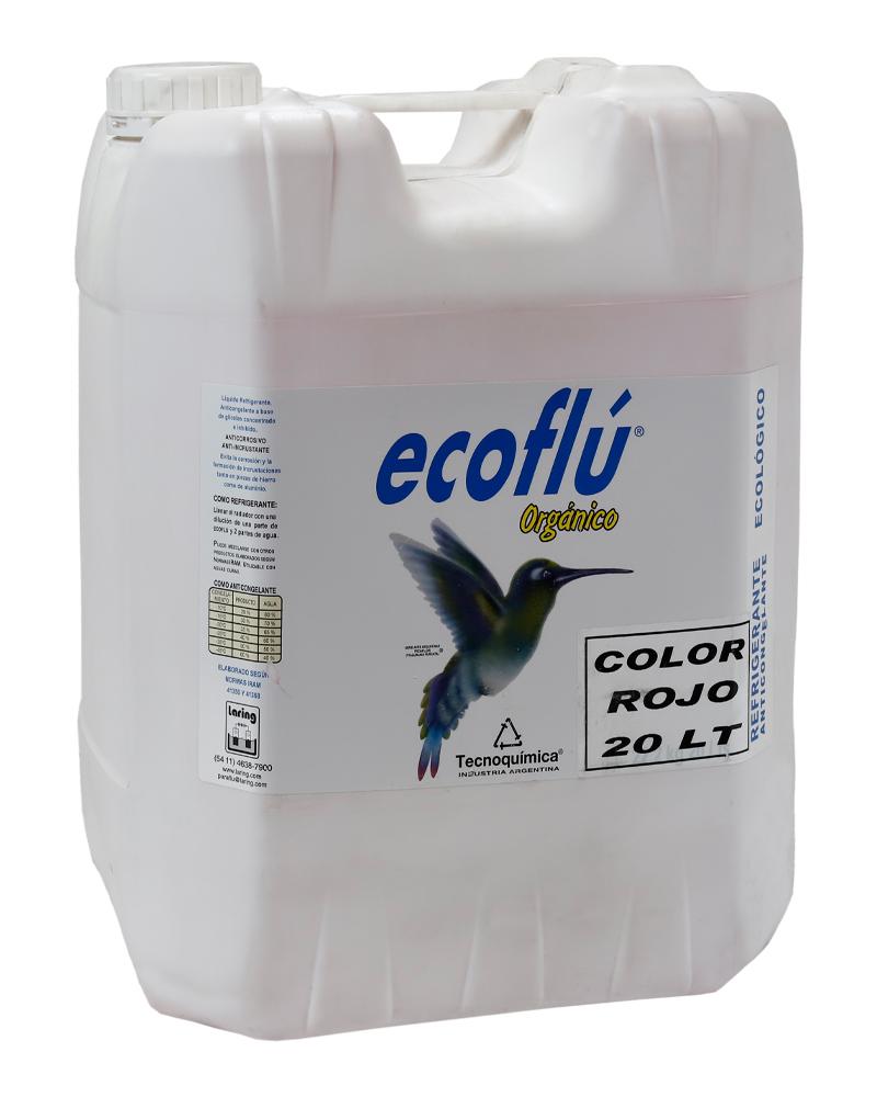 GLICIAL ECOFLU ROJO ORGANICO 100%