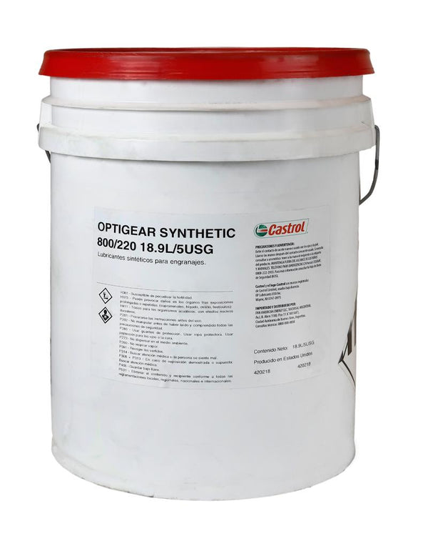 OPTIGEAR SYNTHETIC 800/220 (BALDE 16.8KG)